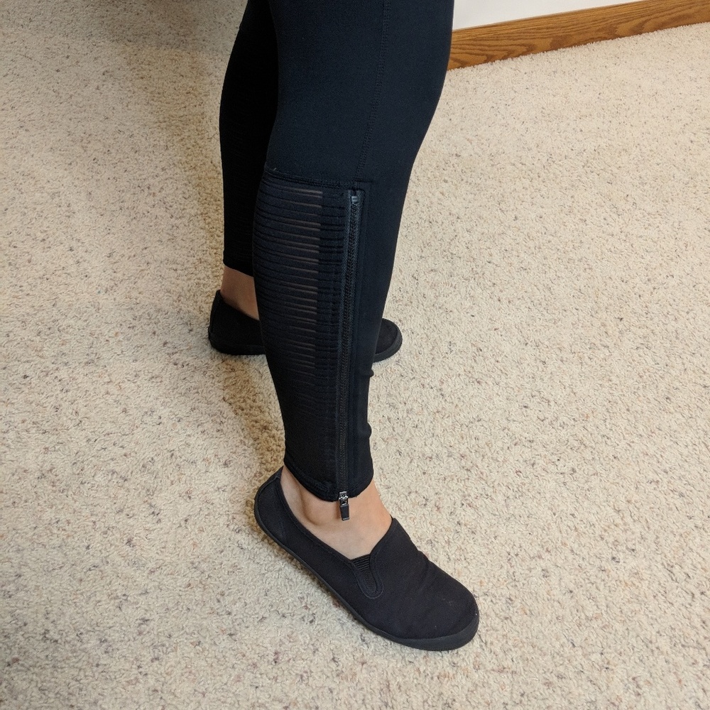 Fabletics leggings with mesh details